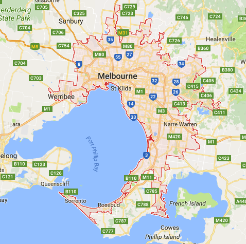 What areas in Melbourne do you cover?